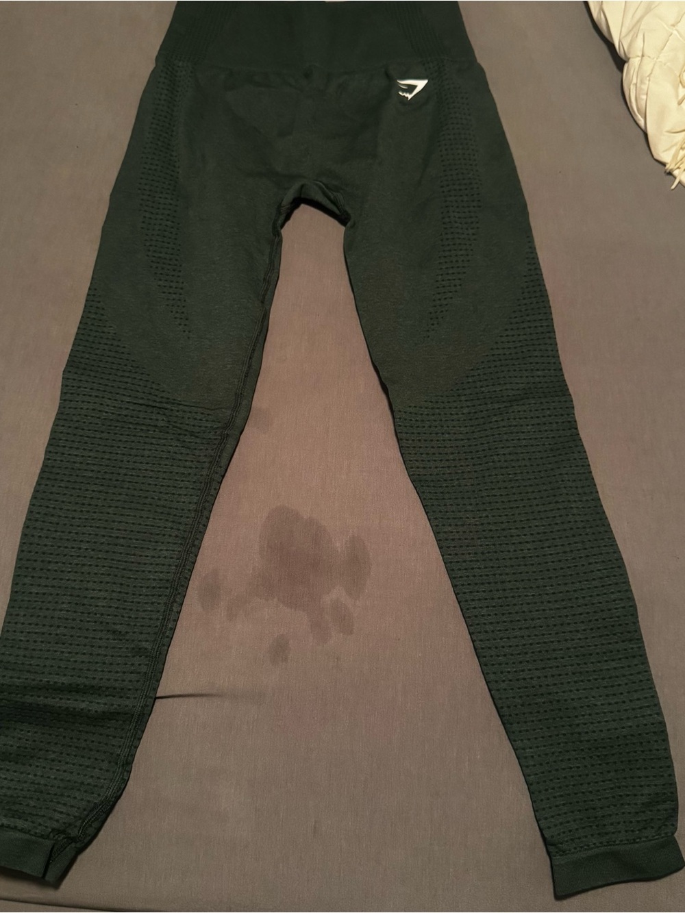 green gymshark leggings